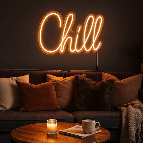 Chill Neon Vegglampe