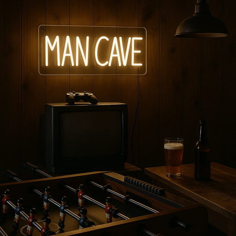 Man Cave Neon Vegglampe