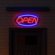 Open Neonskilt