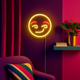 Emoji Flirty Neonskilt