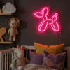 Balloon Animal Neon Vegglampe
