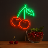 Cherry Neon Vegglampe