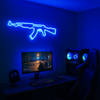 AK-47 Neon Vegglampe