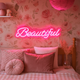 Beautiful Neonskilt