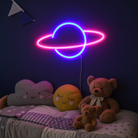 Saturn Neonskilt