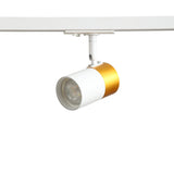 Prime skinnespot GU10 – hvit/messing
