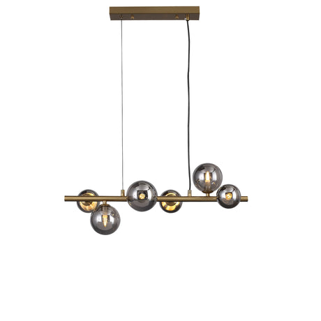 Valencia Langbordspendel 63cm Messing/Smoke-Nordic Seasons-OutletLamper.dk