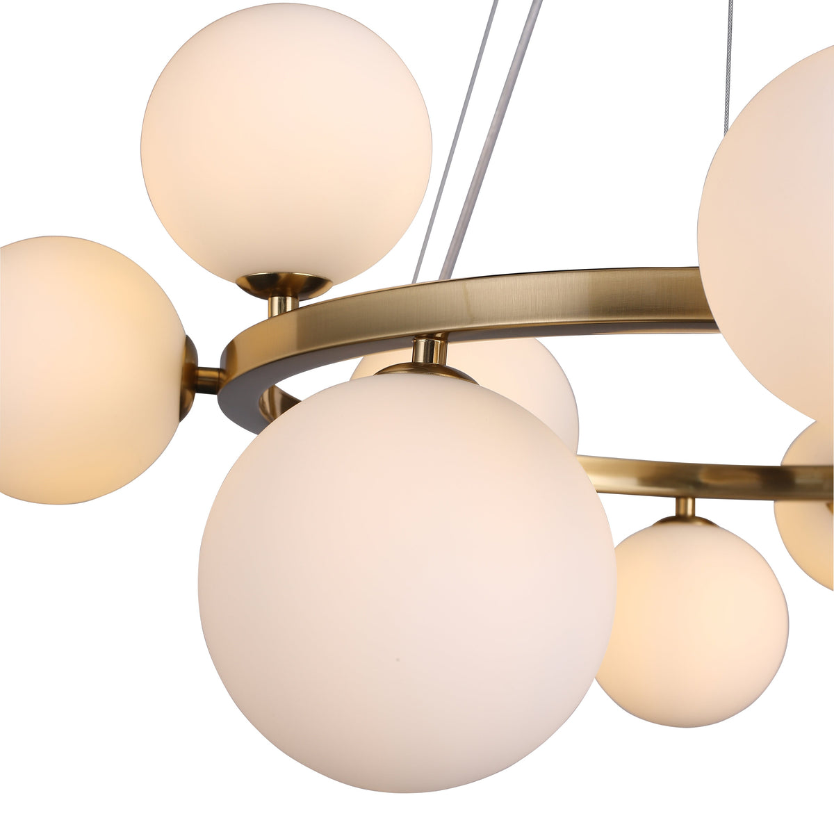 Valencia Lysekrone Messing/Opal