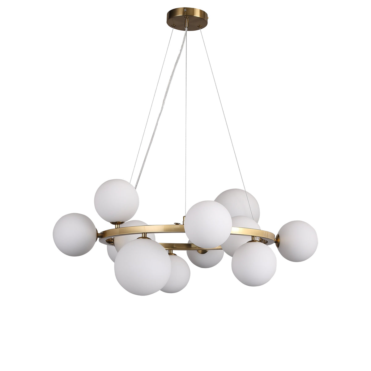 Valencia Lysekrone Messing/Opal