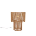 Braided Bordlampe - Naturlig Brun