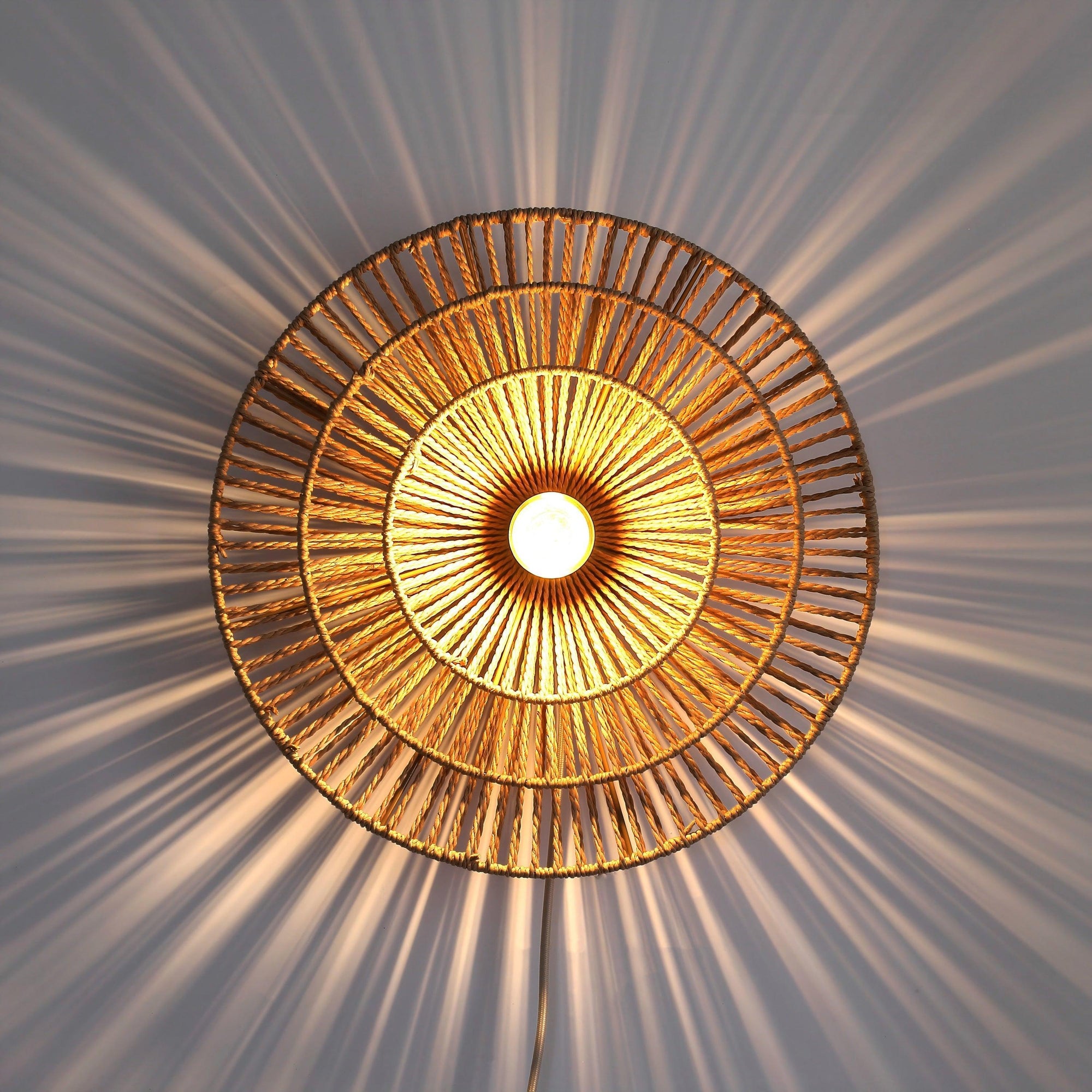 Wave Layer Vegglampe Ø40