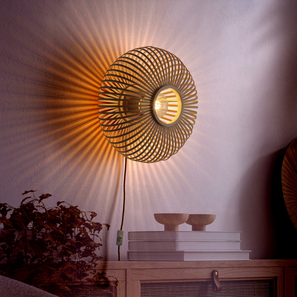 Marbella Vegglampe Ø35