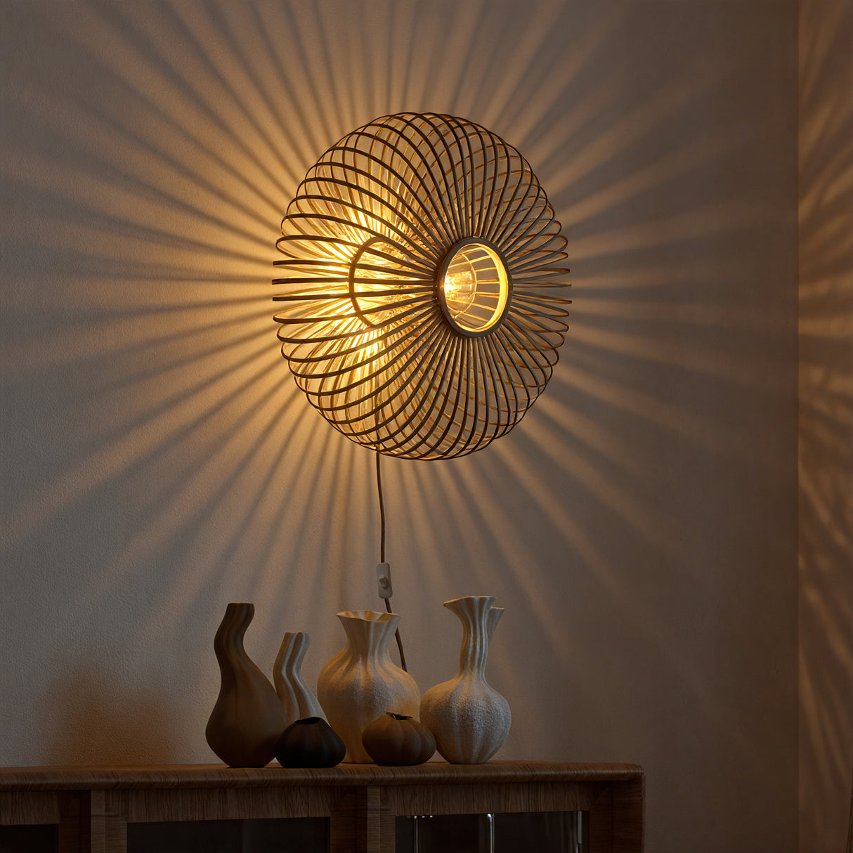Marbella Vegglampe Ø45