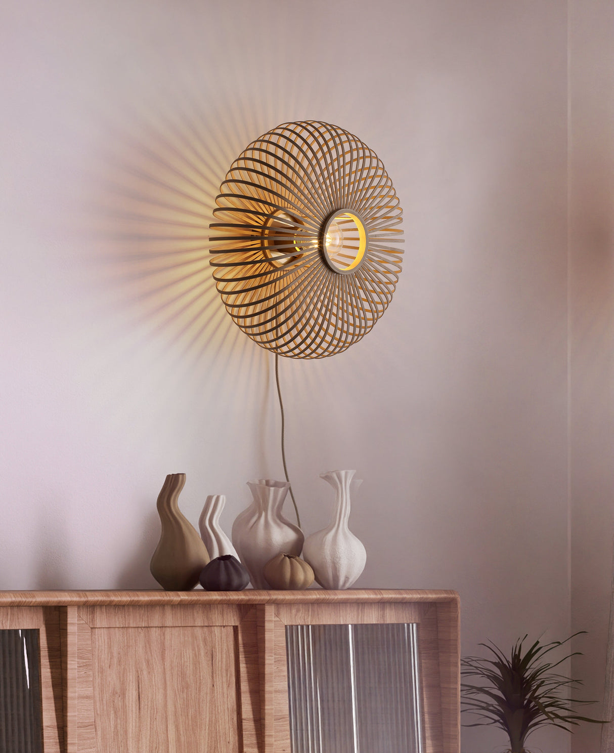 Marbella Vegglampe Ø45