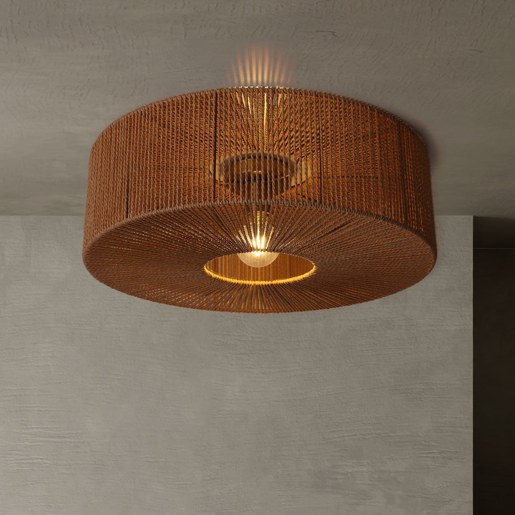 Braided Taklampe Ø60