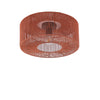 Braided Taklampe Ø46 Earth Red