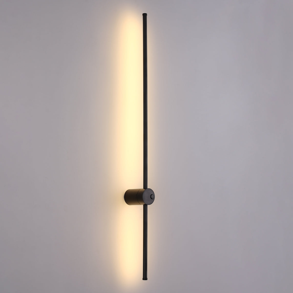 Retta LED Vegglampe Svart 80cm