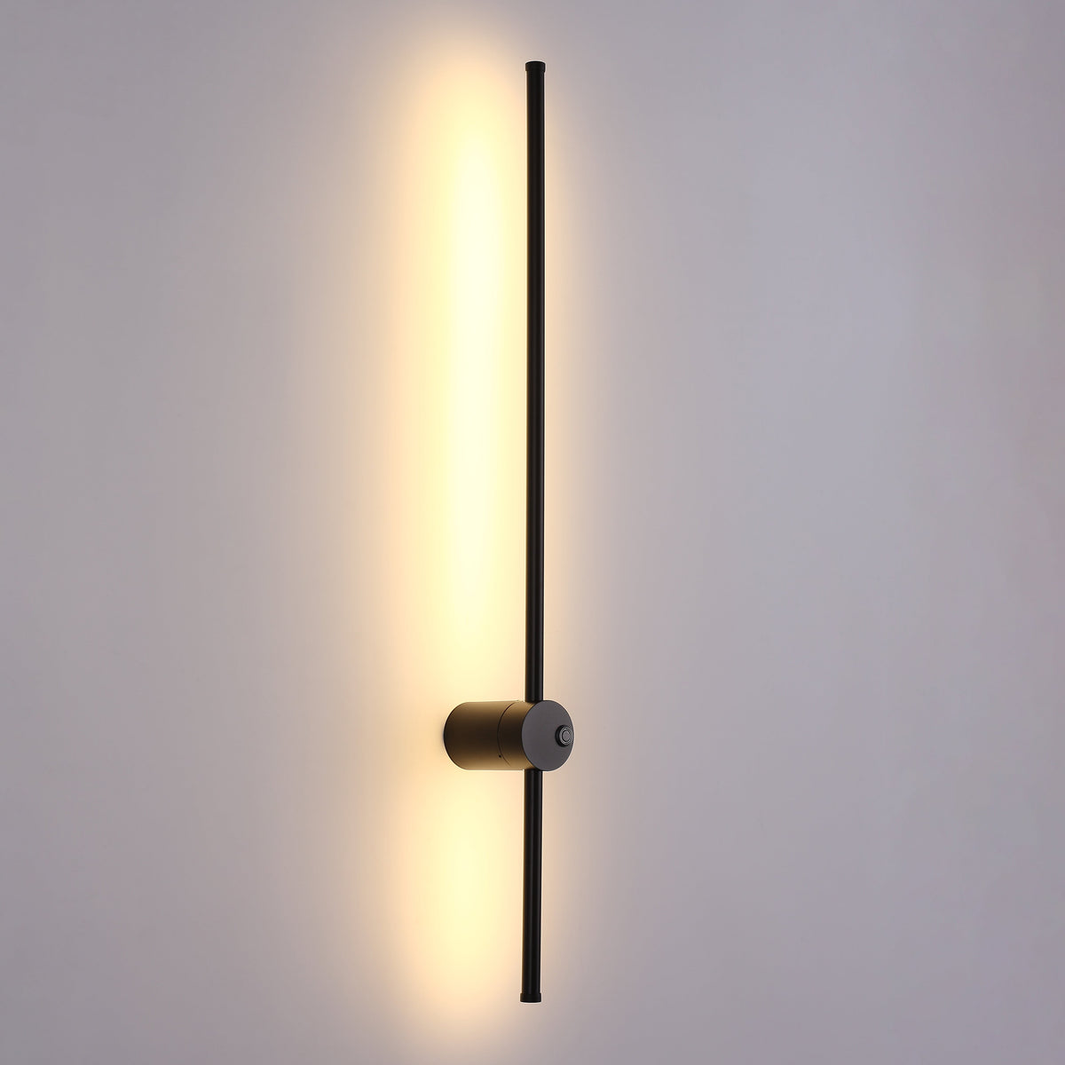 Retta LED Vegglampe Svart 100cm