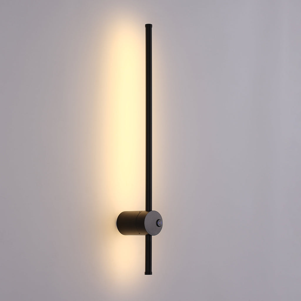 Retta LED Vegglampe Svart 60cm