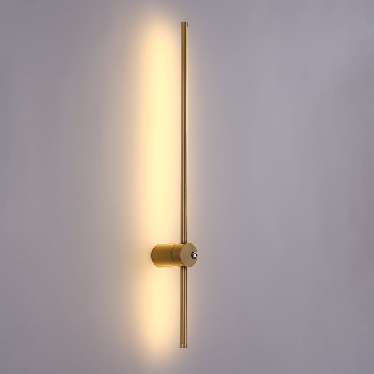 Retta LED Vegglampe Messing 80cm