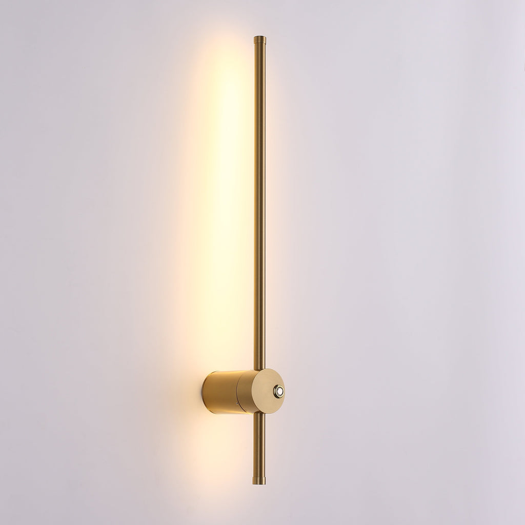 Retta LED Vegglampe Messing 60cm