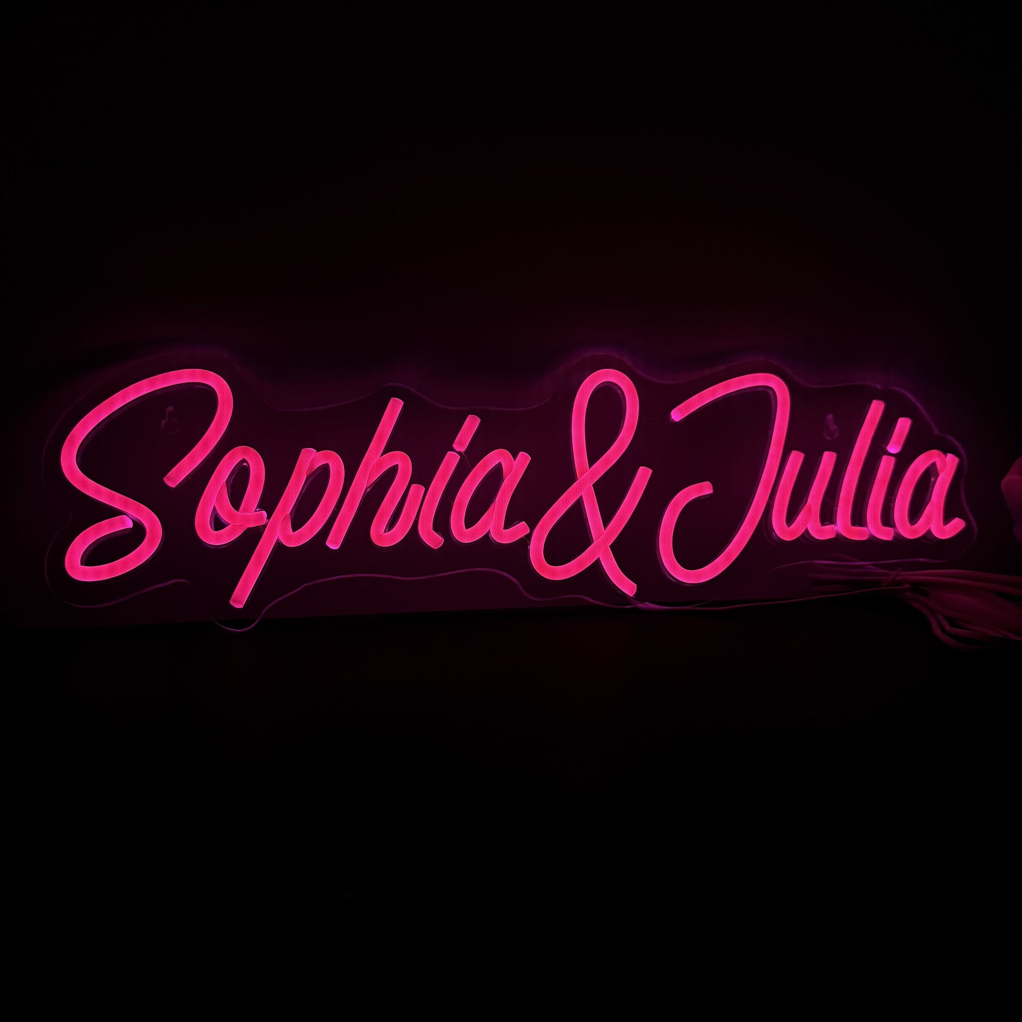 Neon Navneskilt Rosa