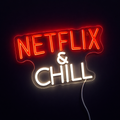 Netflix & Chill Neonskilt