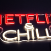 Netflix & Chill Neon Vegglampe