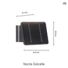Nocta Solcelle Vegglampe
