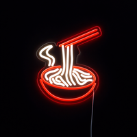 Noodles Neon Vegglampe