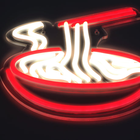 Noodles Neon Vägglampa-Lampconcept.se