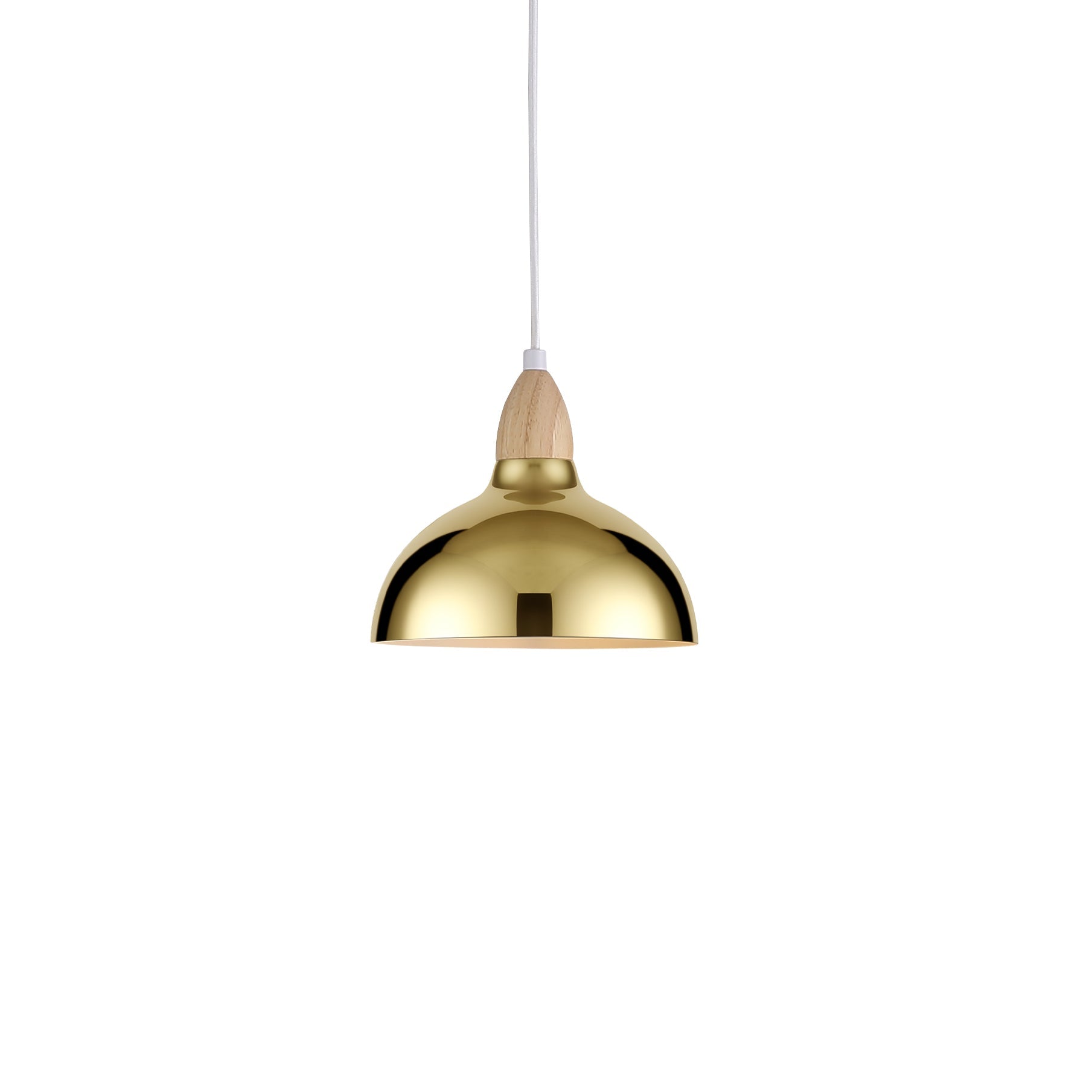 Oak Pendel Ø19 Polert Messing
