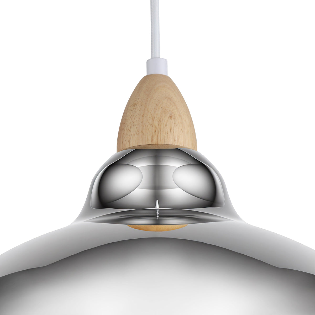 Oak Pendel Ø35 Krom