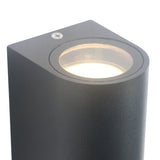 Oblong/Round Vägglampa Utomhus Svart-Lampconcept.se