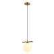 Merseta Pendel Ø15 Messing/Opal