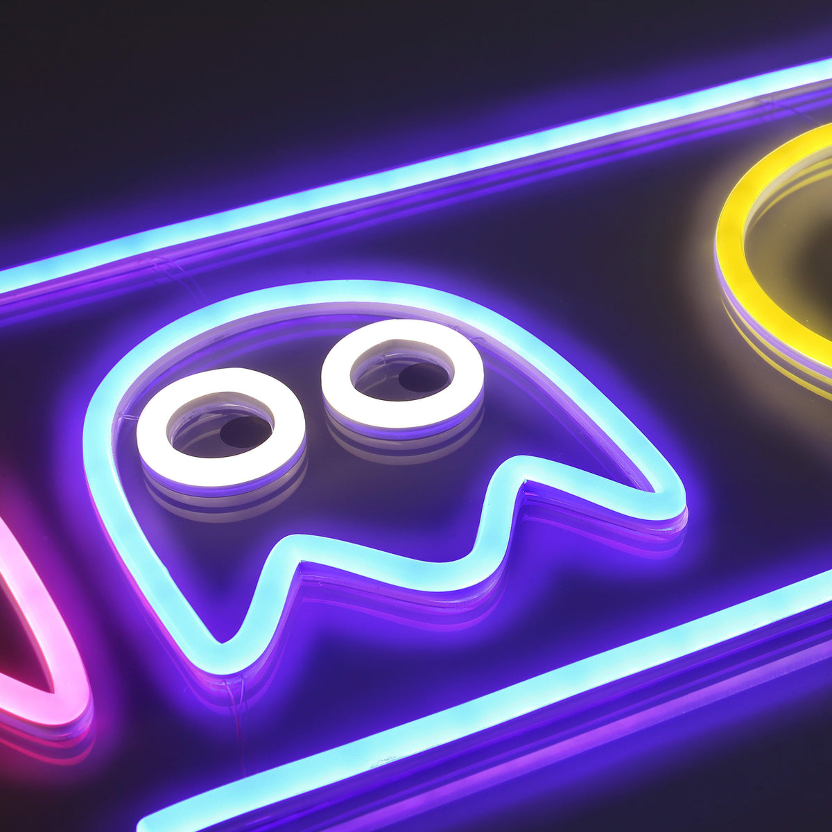 Pacman Neon Vägglampa-Lampconcept.se