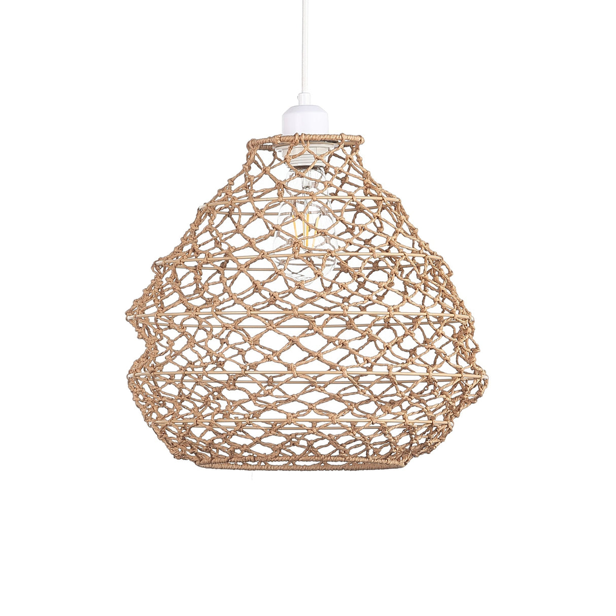 Wavy Taklampa Ø35 Beige-Lampconcept.se