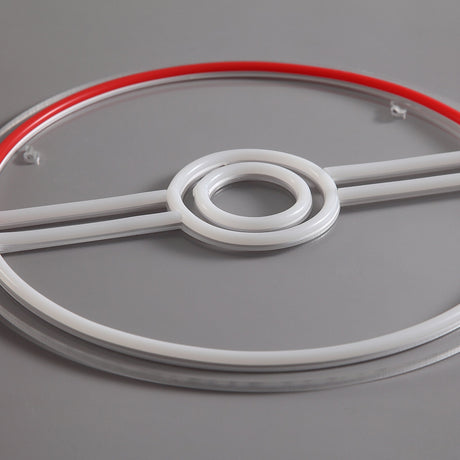 Pokéball Neon Vägglampa-Lampconcept.se