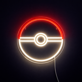 Pokéball Neon Vegglampe