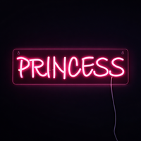 Princess Neon Vegglampe