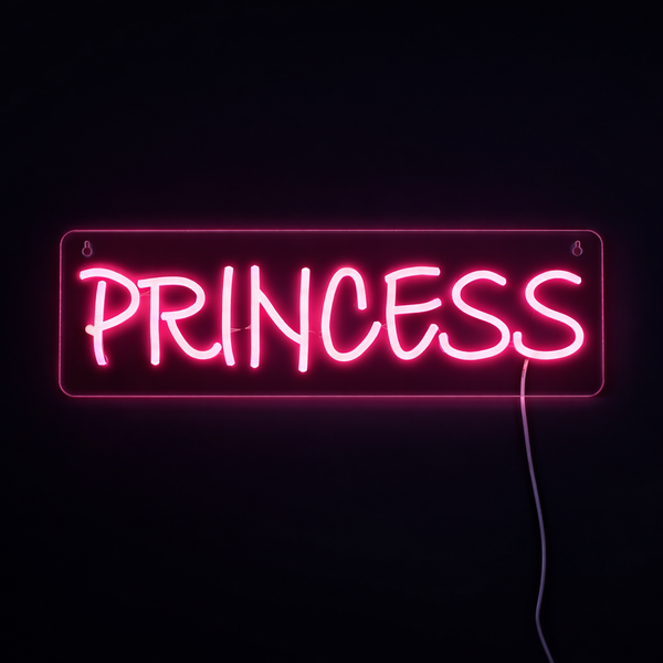 Princess Neon Vegglampe