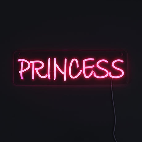 Princess Neon Vägglampa-Lampconcept.se