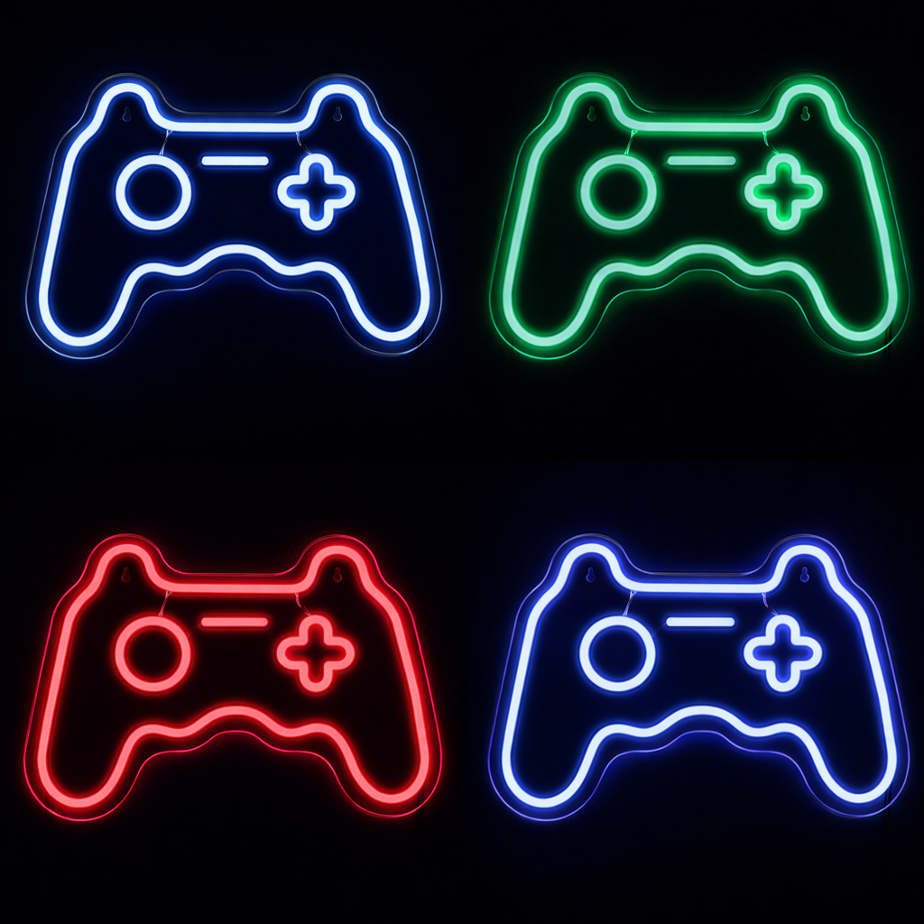 Joystick RGB Neon Vegglampe