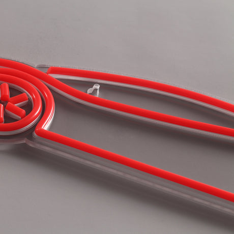 Sportbil Neon Vägglampa-Lampconcept.se
