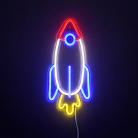 Rocket Neon Vegglampe