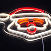 Tomte Neon Vegglampe