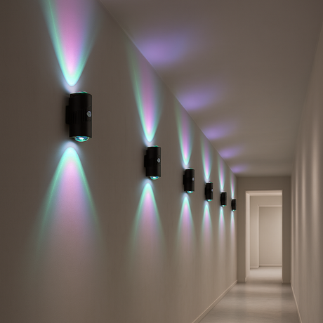 Daisy Trådløs Sensorlampe Svart RGB