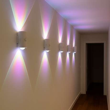 Daisy Trådløs Sensorlampe Hvit RGB