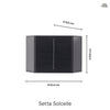 Setta Solcelle Vegglampe