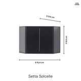 Setta solcellevegglampe